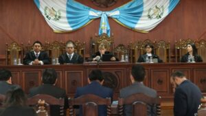 Vista pblica en la Corte de Constitucionalidad sobre amparos para la continuidad del mandato de la Cicig.