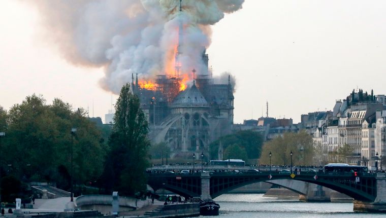 Magnates franceses donarán 336 millones de dólares para reconstrucción de Notre Dame