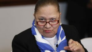 Consuelo Porras, Fiscal General del Ministerio Pblico en declaraciones a la prensa sobre la continuacin de la Feci.