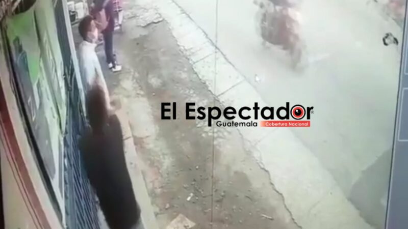 Video: ASÍ ATACARON A BALAZOS A UNA PAREJA EN SAN MIGUEL PETAPA